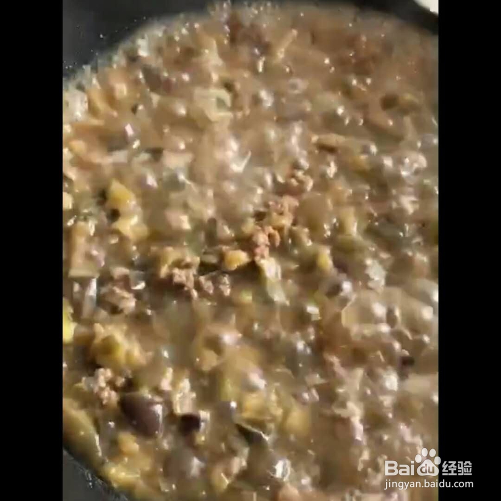 如何在家自己做肉沫茄子面条