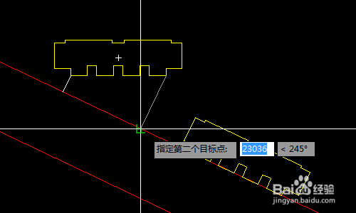CAD如何旋转对齐任意角度图形