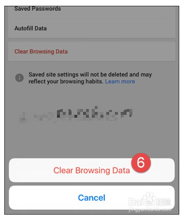 如何清除iPhone上Google浏览器的历史记录?