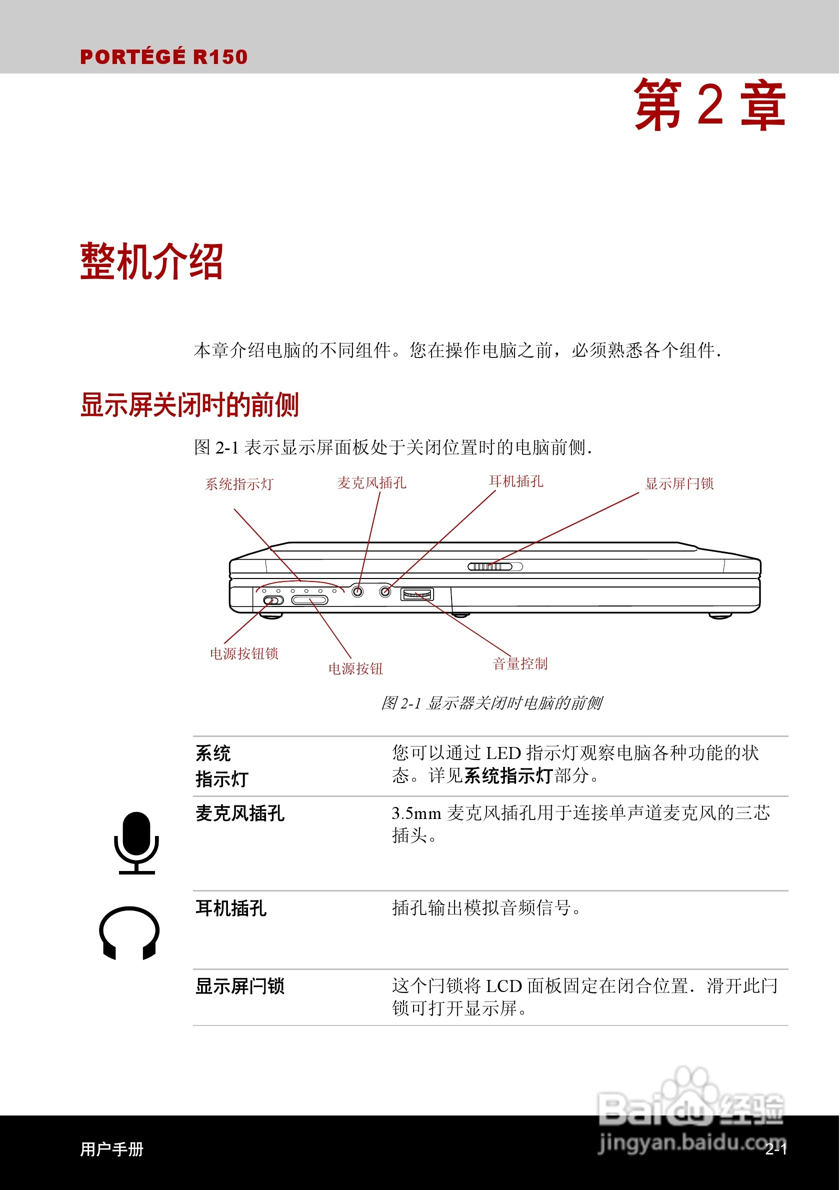 东芝Portege R150笔记本电脑使用说明书:[4]