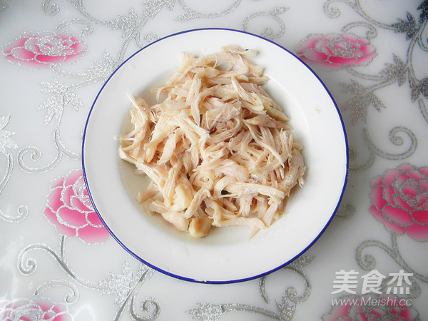 鸡肉菌菇沙拉