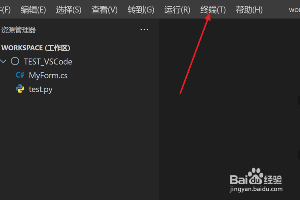 如何在VScode中新建终端