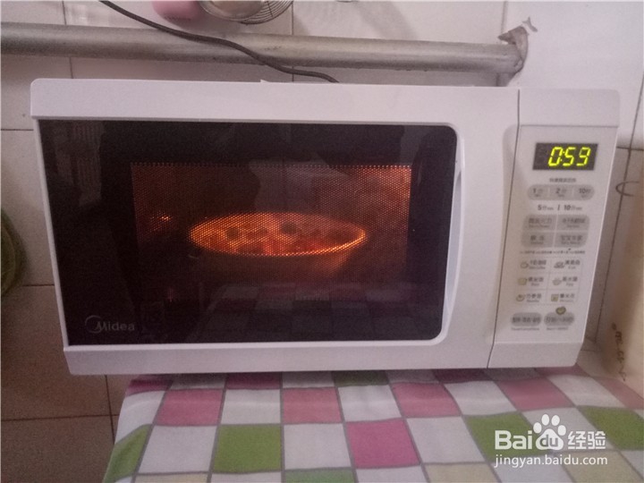 美的(Midea)EM720KG1-PW微波炉开箱晒物