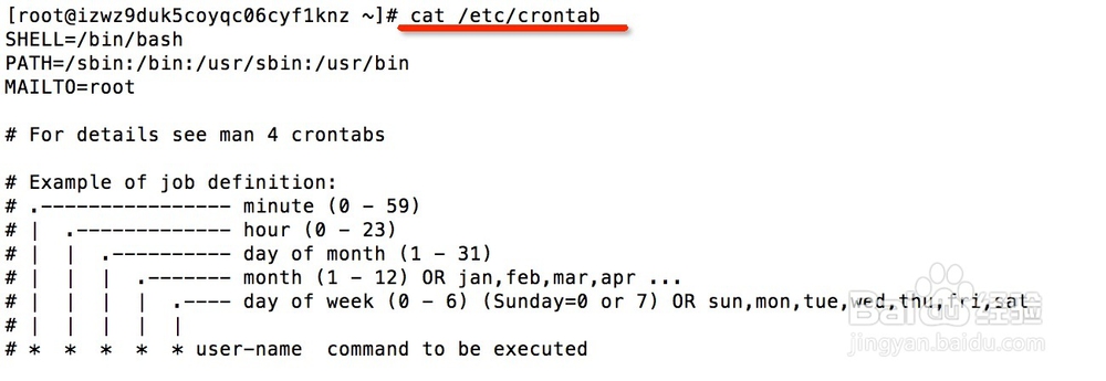 Linux 下用 crontab 设置定时执行python 程序