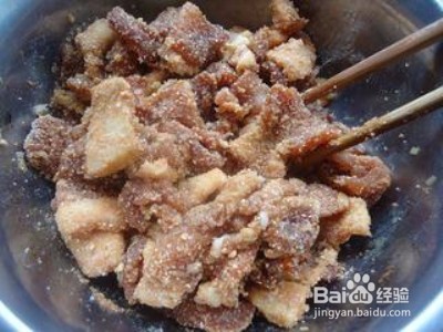 芋儿米粉蒸肉怎么做