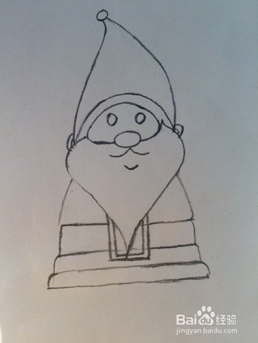 圣诞老人怎么画好看