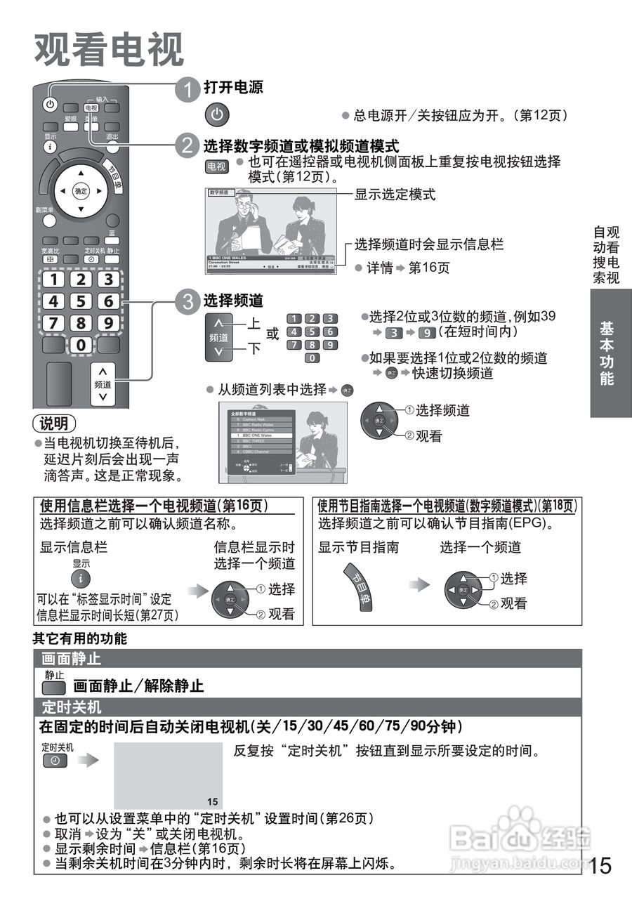 松下TH-P50G20C液晶彩电使用说明书:[2]