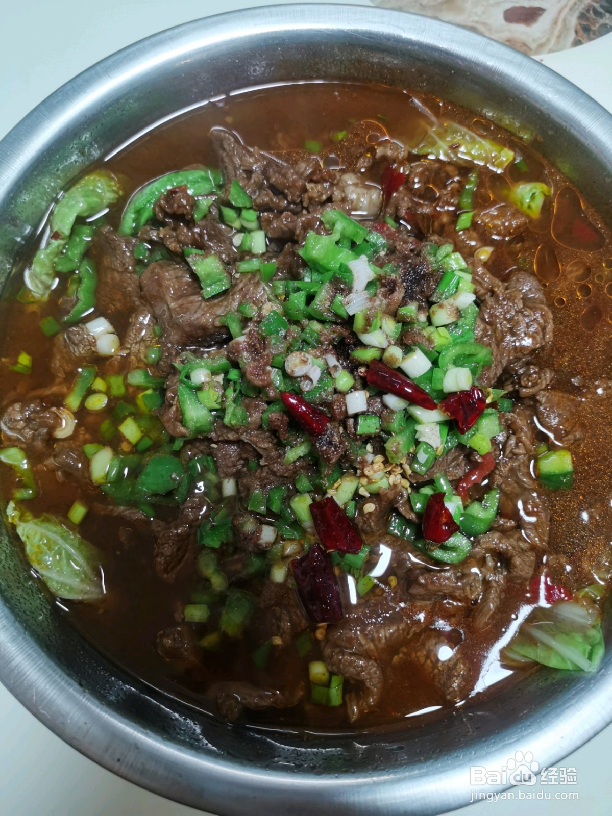 家常味水煮牛肉的做法