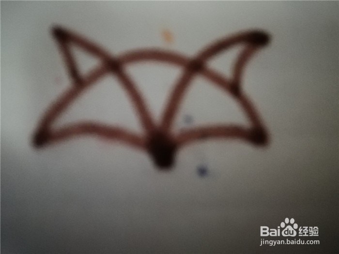 怎么样用简笔画画狐狸