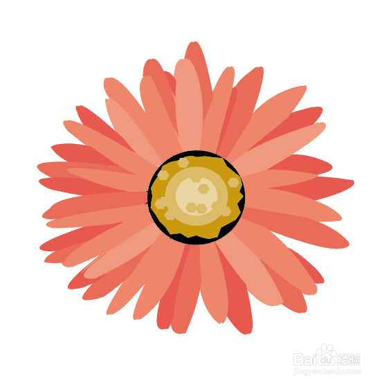 AI如何绘制非洲菊？