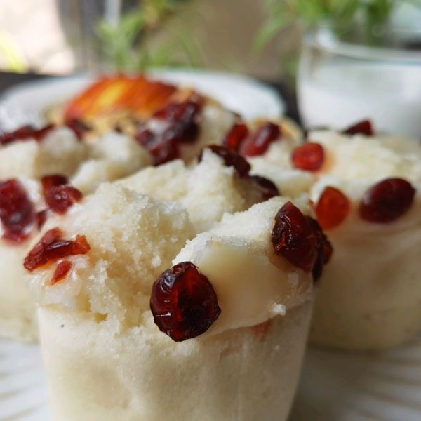 蔓越莓开花米糕