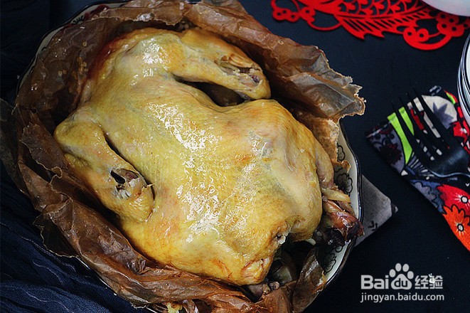 盐鸡的制作方法