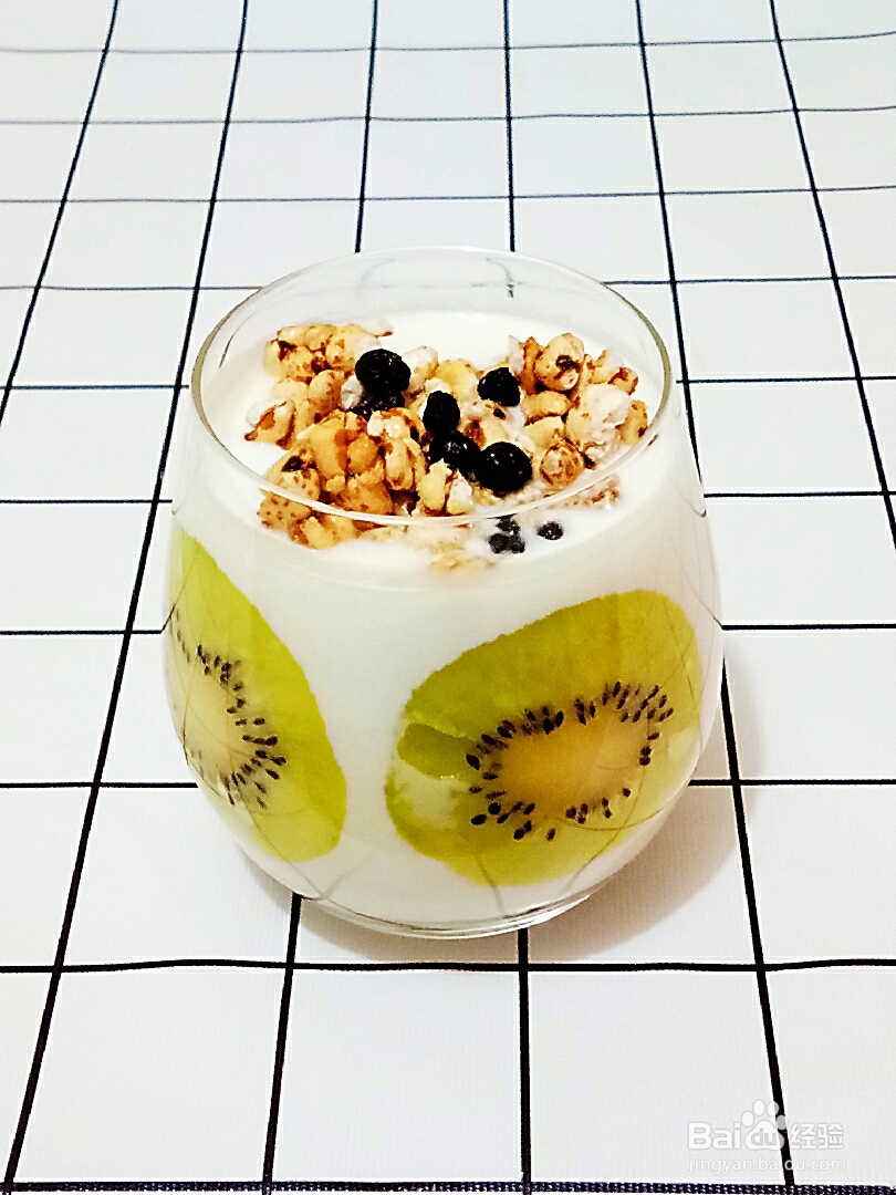 一次就会的水果酸奶杯