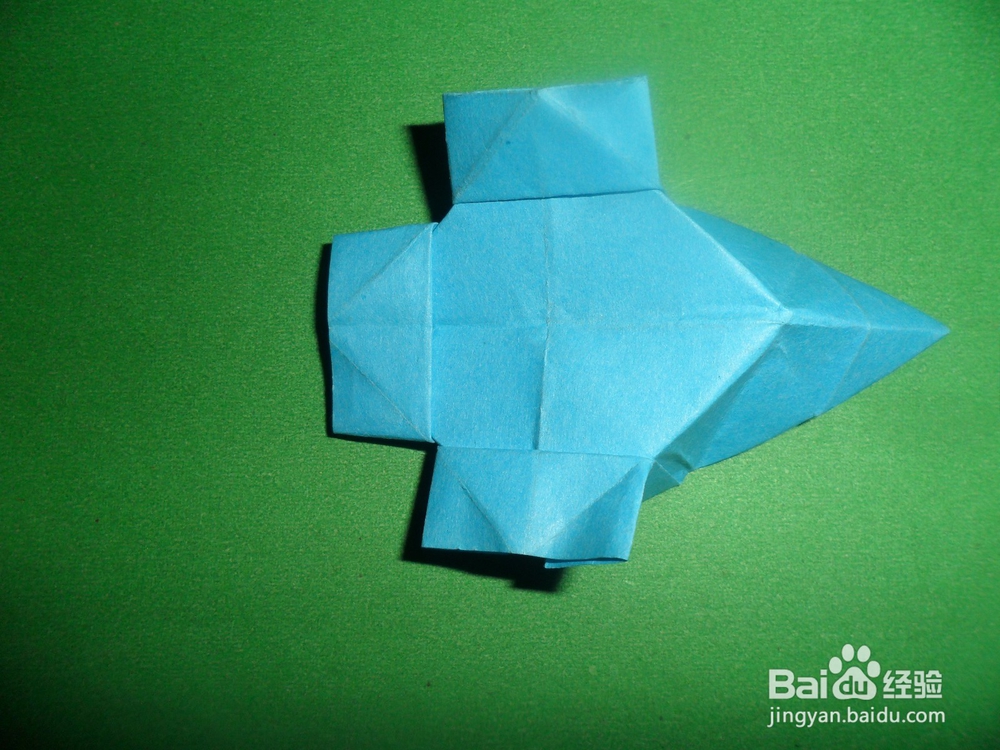 小朋友学折纸——滑稽小人