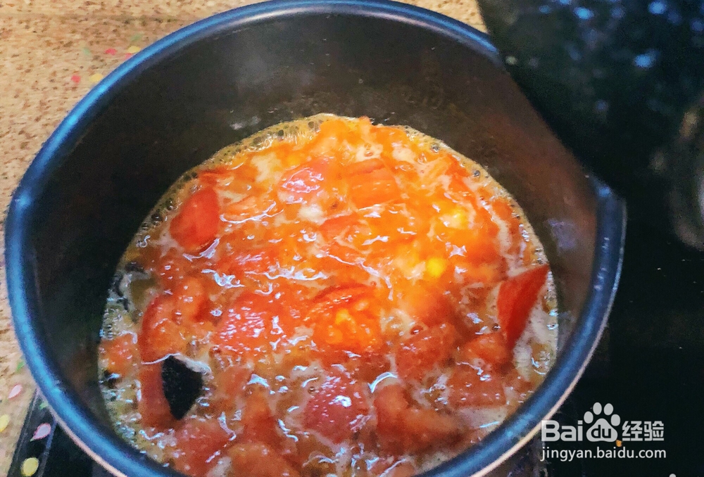 诱惑味蕾的西红柿木耳炖豆腐