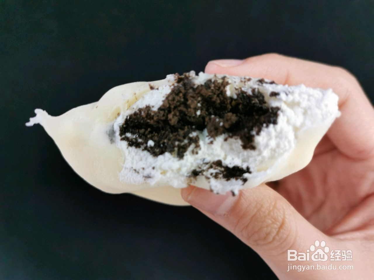 奥利奥雪媚娘的做法