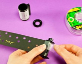 胶卷相机底片壳改造邀请函的方法 超有创意！