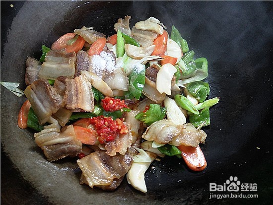 家常回锅肉的制作方法