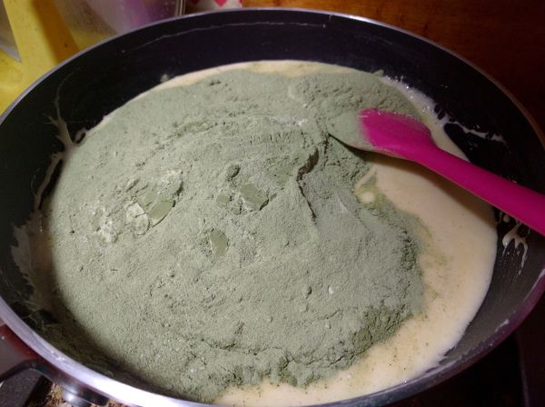 抹茶花生牛轧糖