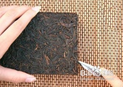 普洱茶的喝法：撬茶砖