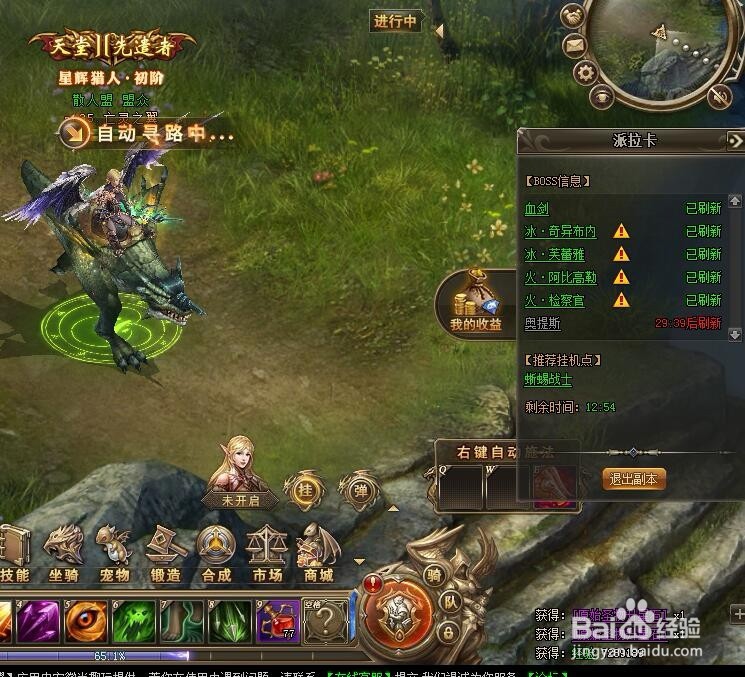 血盟荣耀第一次打派拉卡攻略