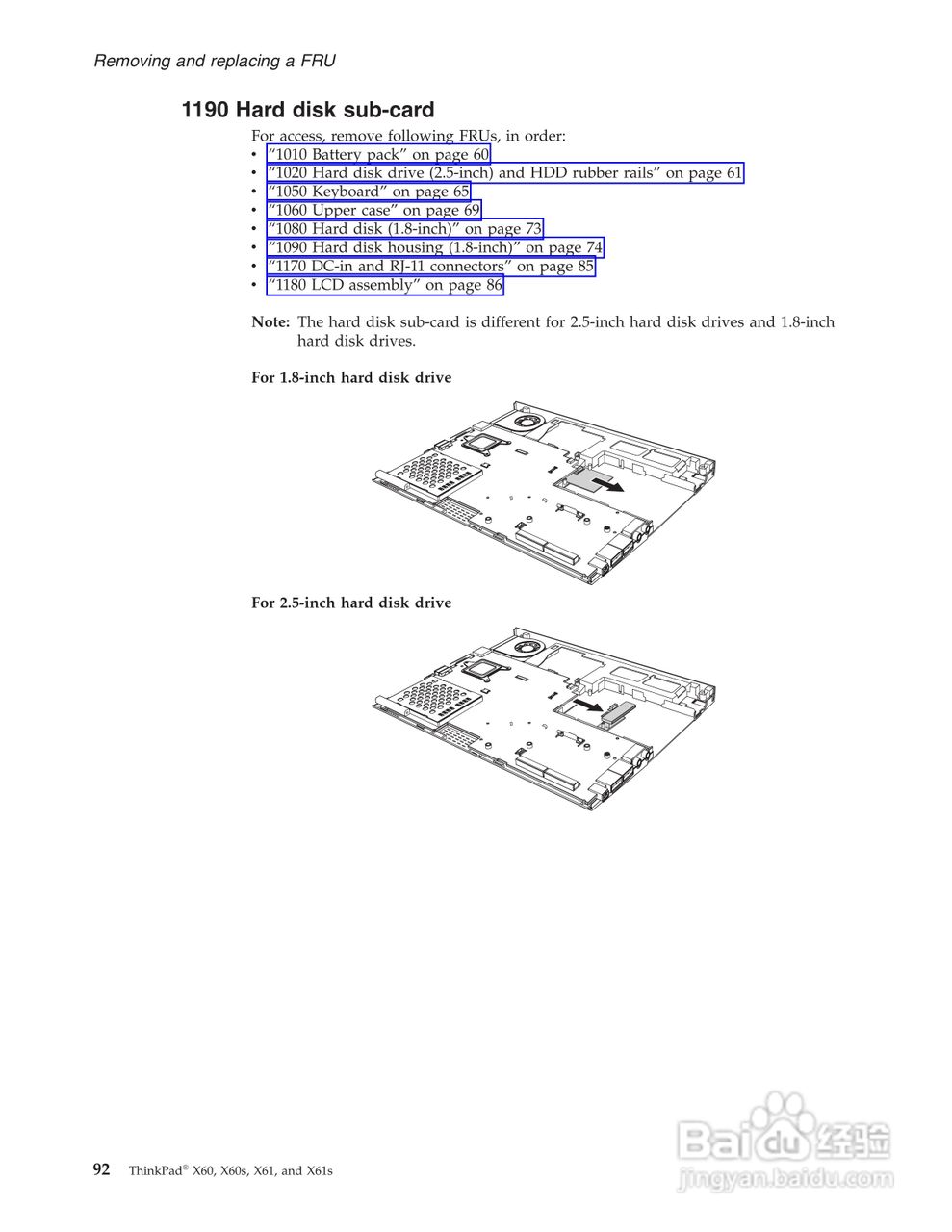 IBM(lenovo)ThinkPad X61笔记本说明书:[10]