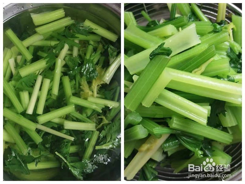 酥到掉渣的羊肉西芹