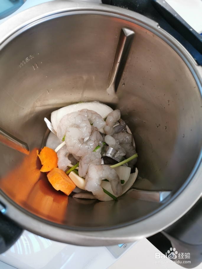 怎么简单的做解决剩饭的鲜虾米煎饼?