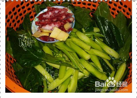 你知道炒芥蓝离不开哪三样调料吗