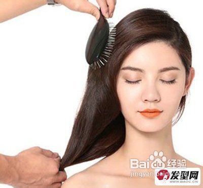 图解2款简单编发发型教程