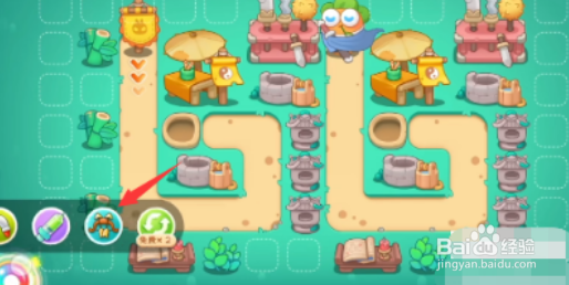 保卫萝卜4喜乐月饼节第3关攻略