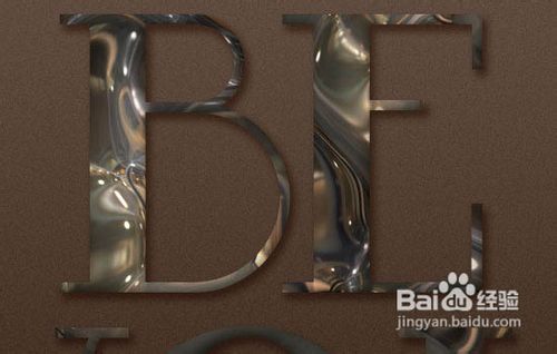 Photoshop制作华丽的镶宝石金属字