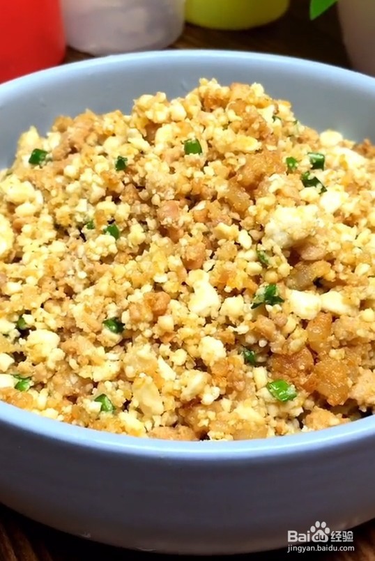 豆腐新吃法：肉末炒豆腐