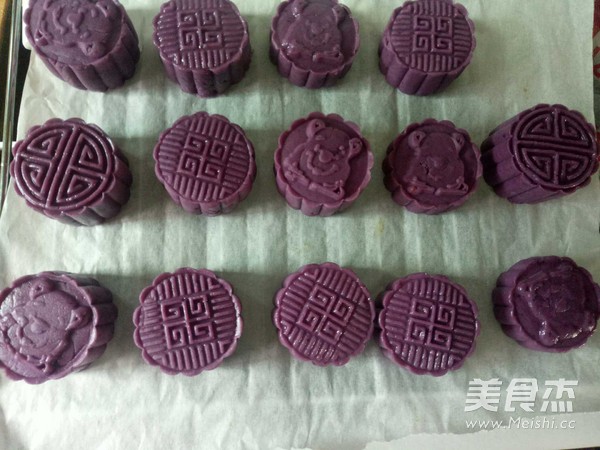 紫薯月饼的做法