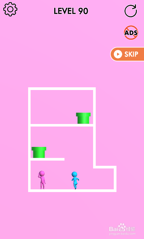 怎样通过Pink Blue Together的LEVEL 90