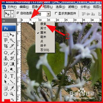 PS改变裁切工具单位的两种方法