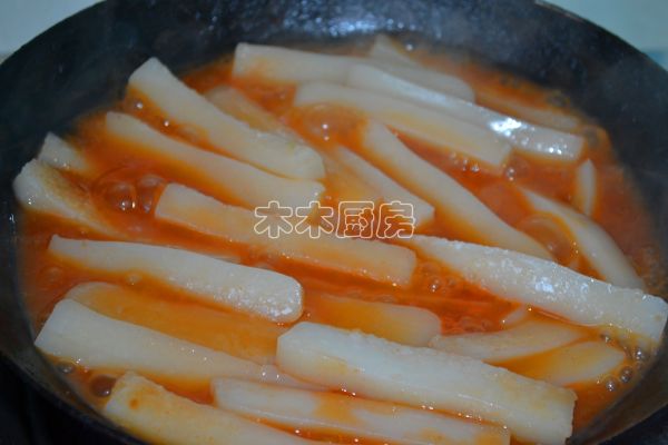 韩式辣酱炒年糕