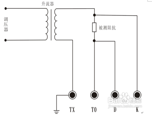 HTGZ-H全自动互感器校验装置的测试接线图