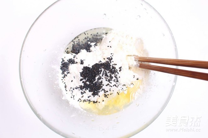 豆腐芝麻饼干 宝宝健康食谱