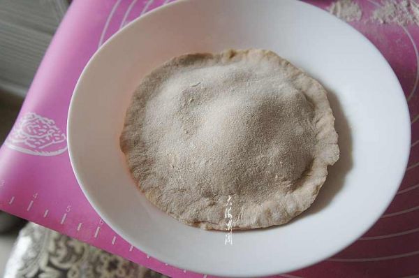 全麦韭菜鸡蛋饼