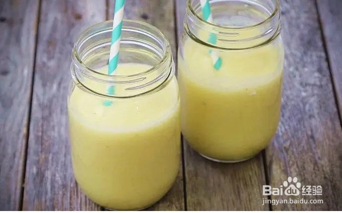 菠萝冬瓜奶昔