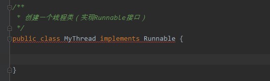 如何启动一个线程