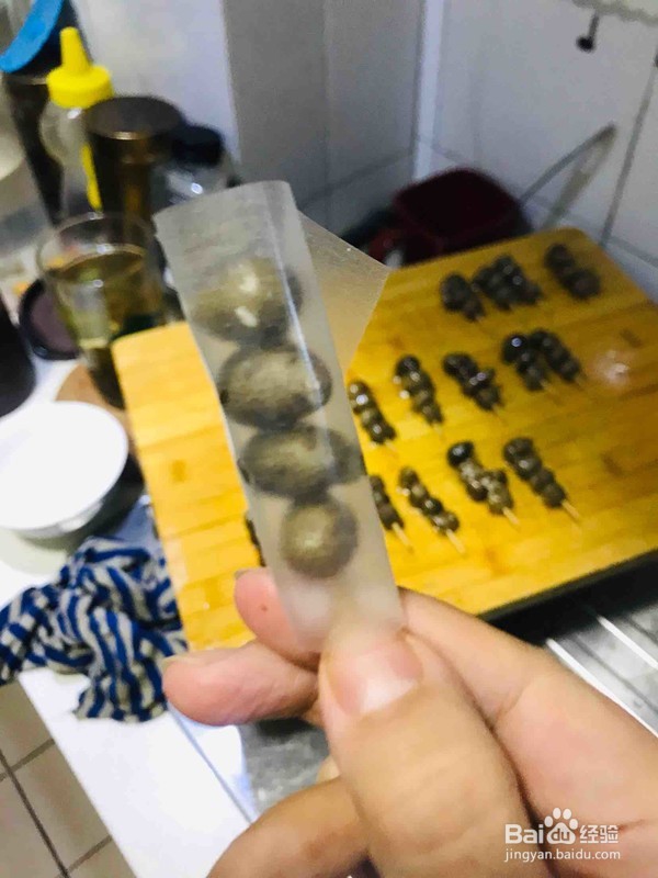 山药豆糖葫芦的做法