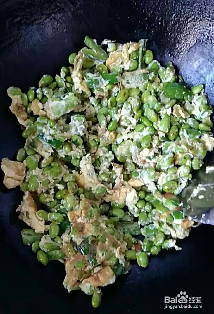 如何制作毛豆炒鸡蛋