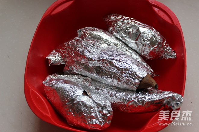 香甜烤红薯的做法