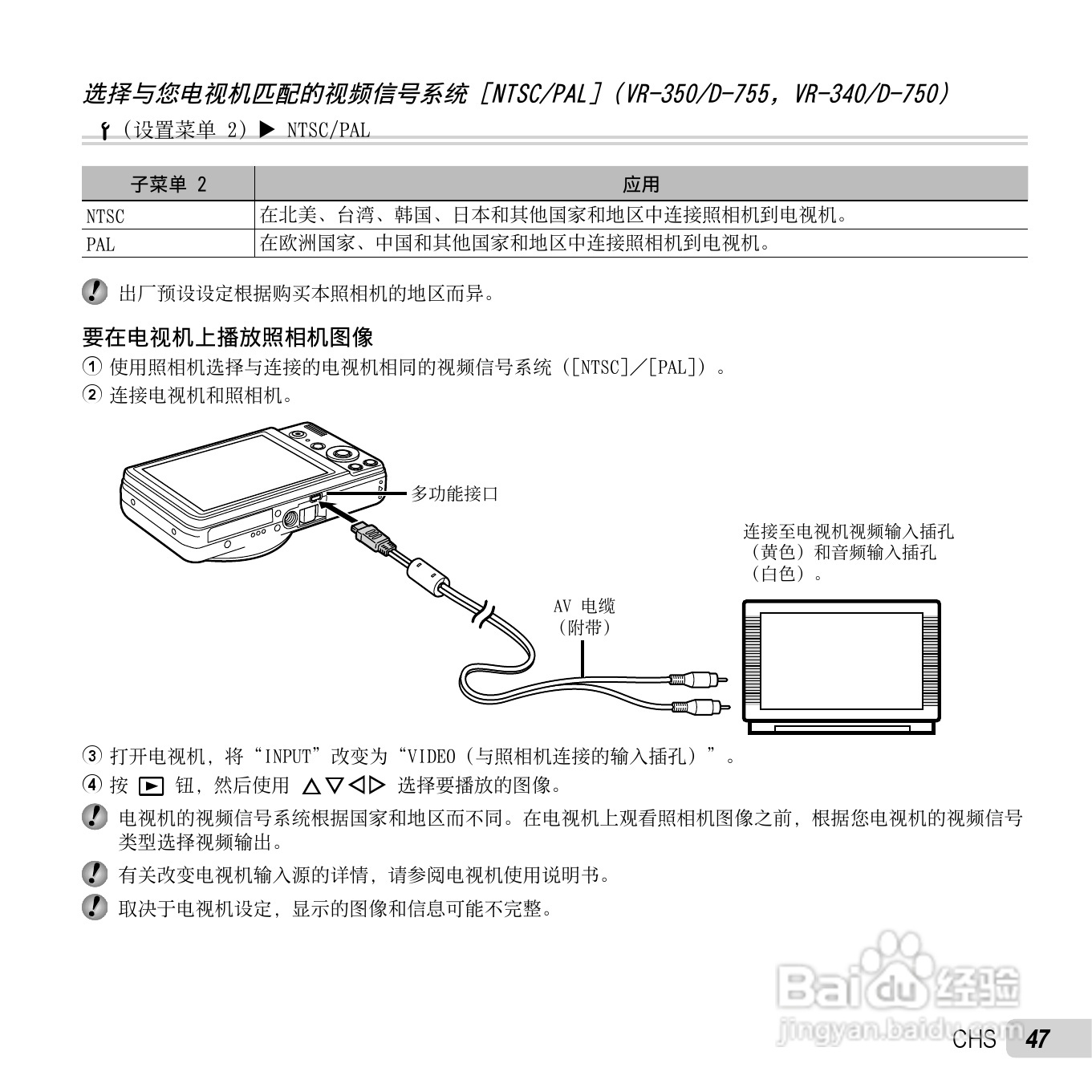 奥林巴斯D-750数码相机使用说明书:[5]