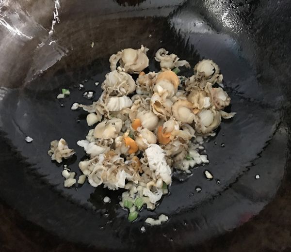 青椒爆炒扇贝肉