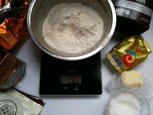 摩卡咖啡巧克力小面包