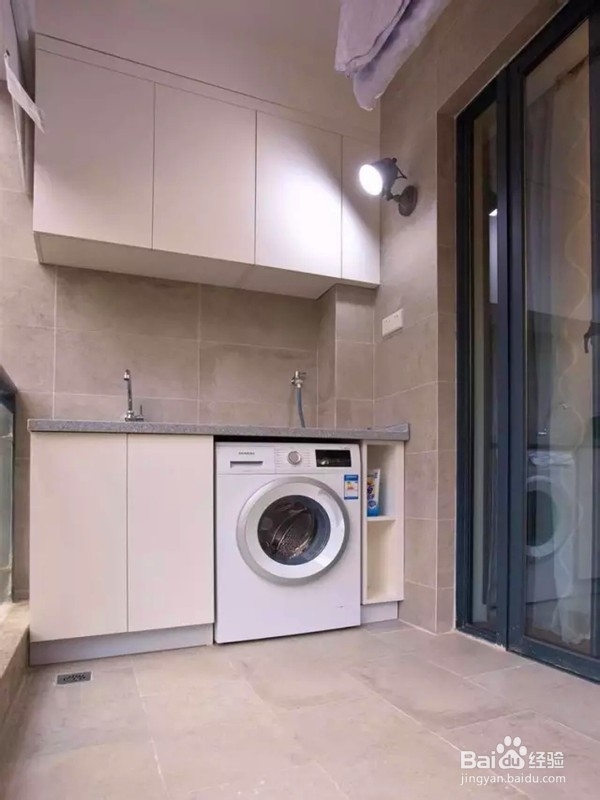 阳台洗衣柜制作方法