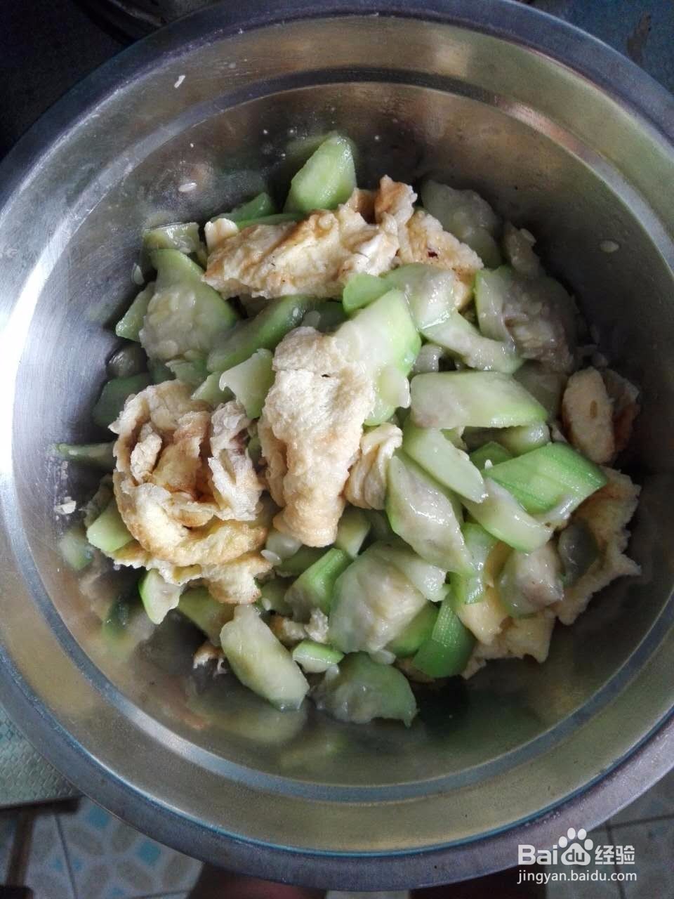 丝瓜炒鸡蛋的快速做法